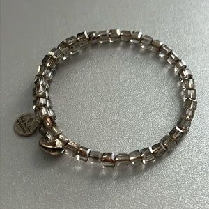 Alex and Ani Silver Translucent Beaded Bracelet
